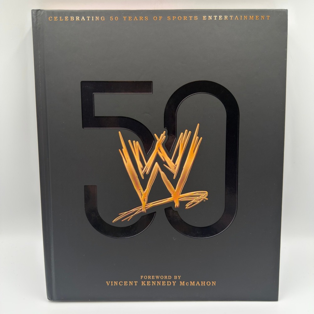 WWE 50 Years of Sports Entertainment Hardcover Book DK Vincent McMahon 2013